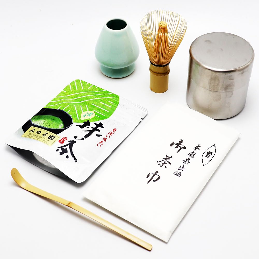 Amazon | 千歳盆 茶櫃10点セット 抹茶茶碗 棗 花丸 建水 織部 茶筅